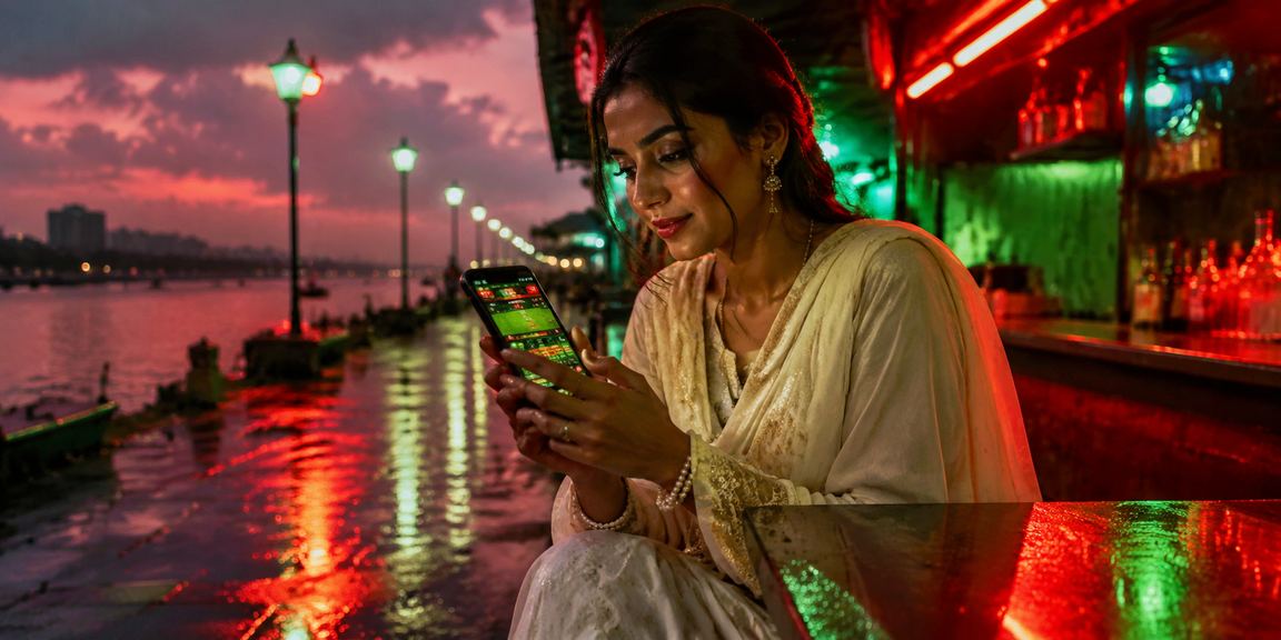 রংপুরে মোবাইলে ক্যাসিনো গেম খেলছেন একজন ব্যবহারকারী